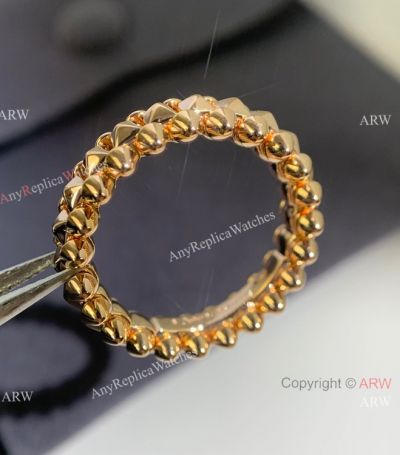 TOP Replica Cartier Clash de Ring Rose Gold Bullet Ring CNC Cartier